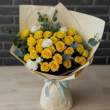 Букет цветов из:  Розы в Баклановской Ставропольского края