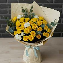 Букет цветов из:  Розы в Баклановской Ставропольского края