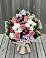 Букет цветов из: Альстромерии, Гвоздики, Розы и Хризантемы в Баклановской Ставропольского края