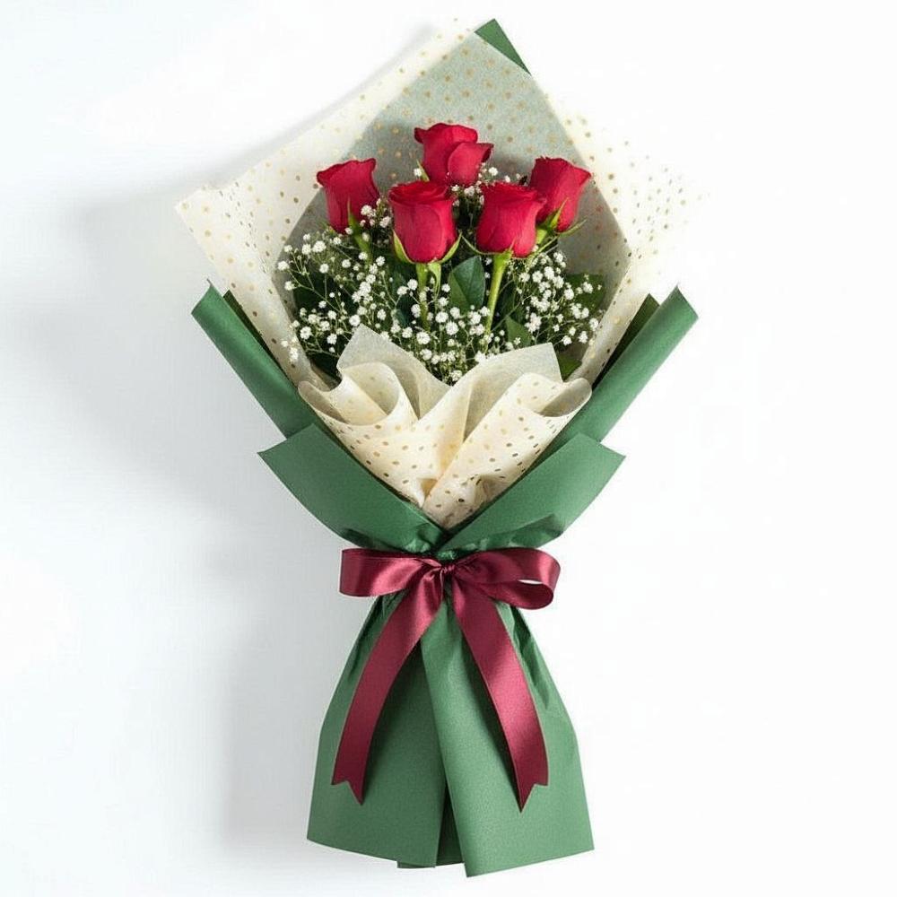 Букет цветов из: Розы в Баклановской Ставропольского края