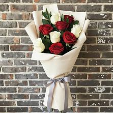 Букет цветов из:  Розы в Баклановской Ставропольского края