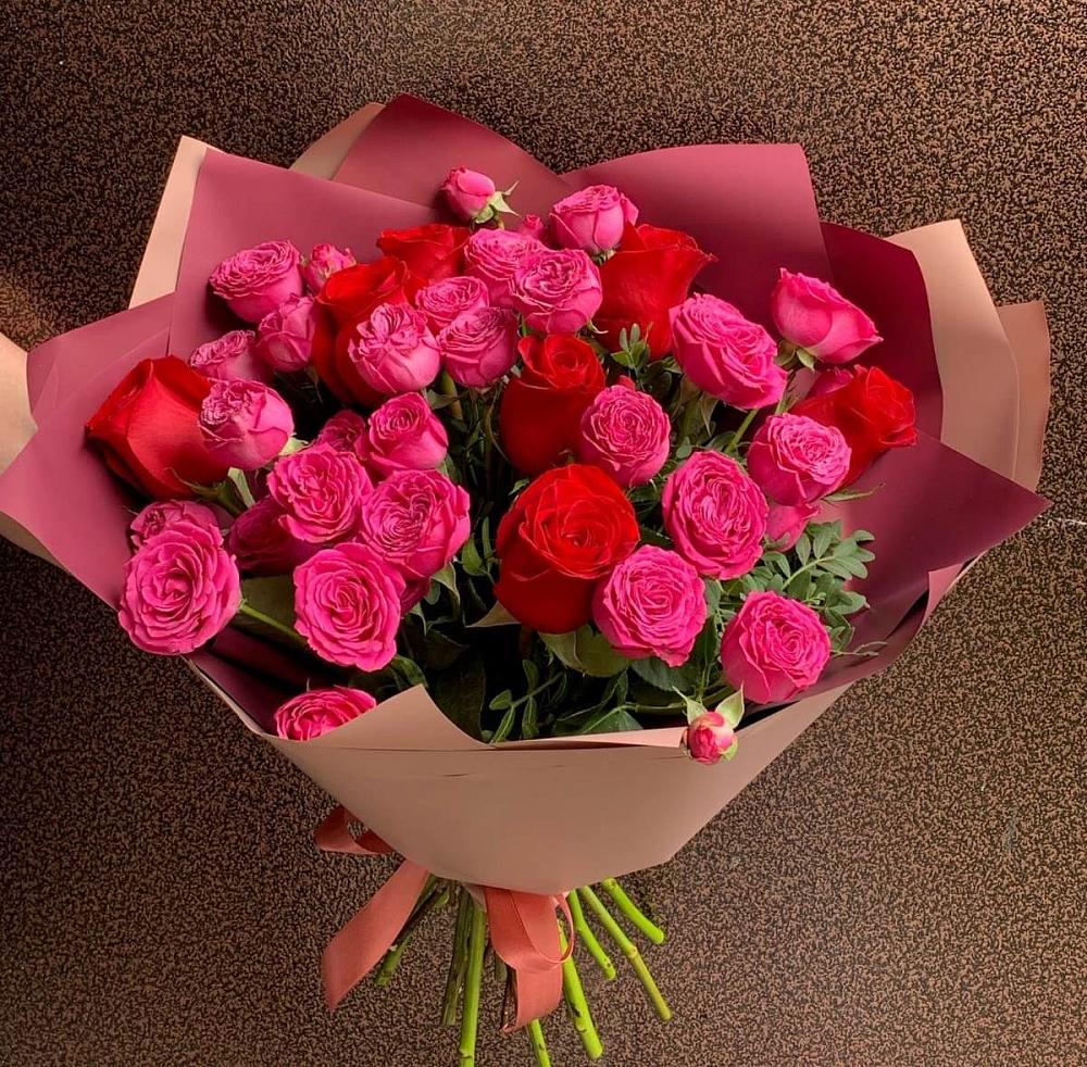 Букет В объятьях нежности в Баклановской Ставропольского края