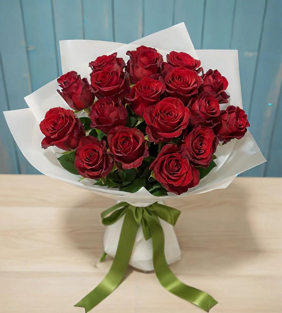 Букет Красные розы в Баклановской Ставропольского края
