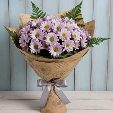 Букет цветов из:  Хризантемы в Баклановской Ставропольского края