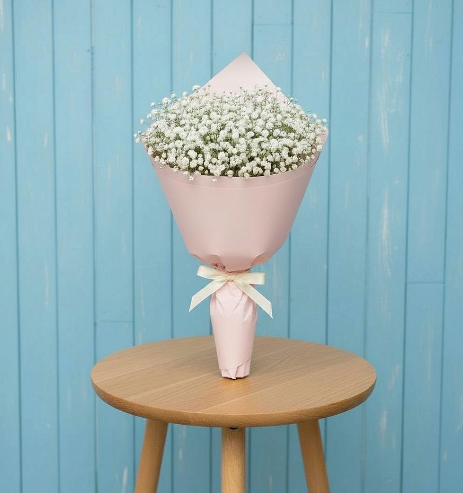 Букет цветов из: Гипсофила в Баклановской Ставропольского края