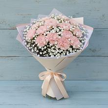 Букет цветов из:  Гвоздики в Баклановской Ставропольского края
