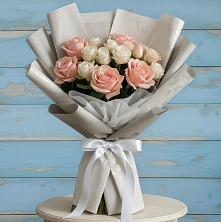 Букет цветов из:  Розы в Баклановской Ставропольского края