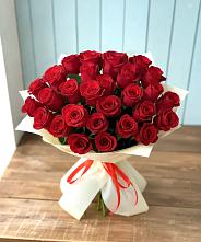 Букет 29 Красных роз #REPLACE_PRED# Баклановской Ставропольского края