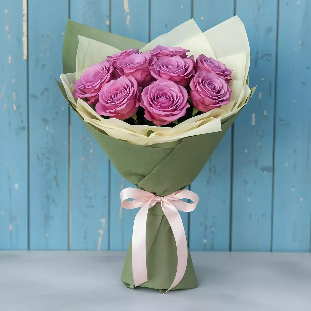 Букет Розы Фёрст Леди в Баклановской Ставропольского края