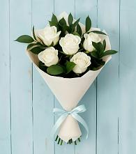 Букет цветов из:  Розы в Баклановской Ставропольского края