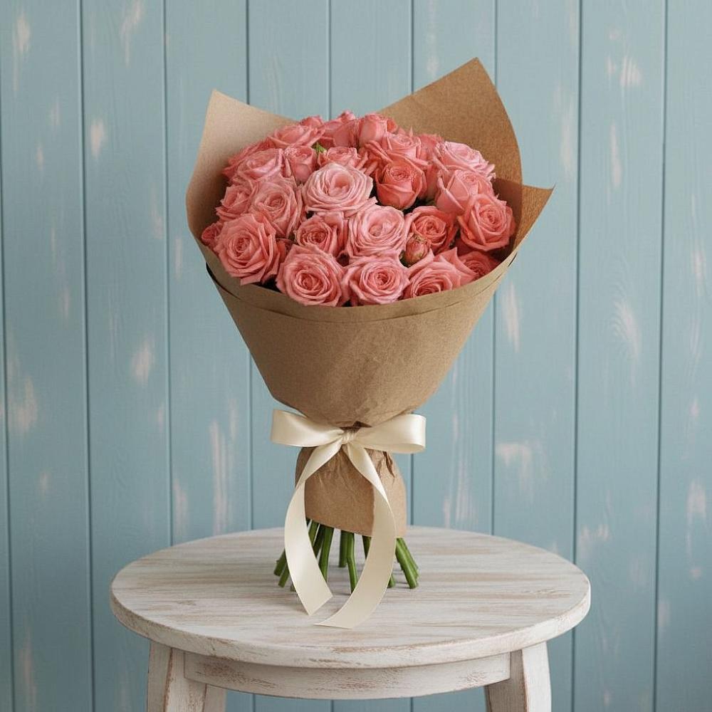 Букет цветов из: Розы в Баклановской Ставропольского края