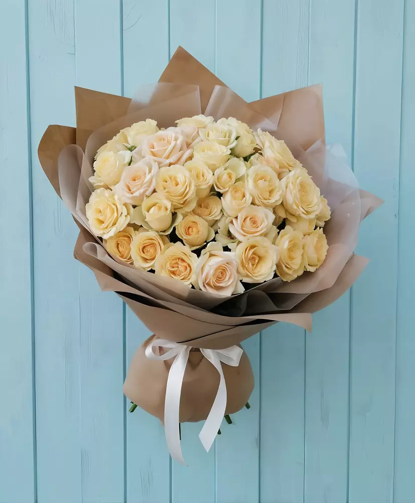 Букет Кремовое облако в Баклановской Ставропольского края