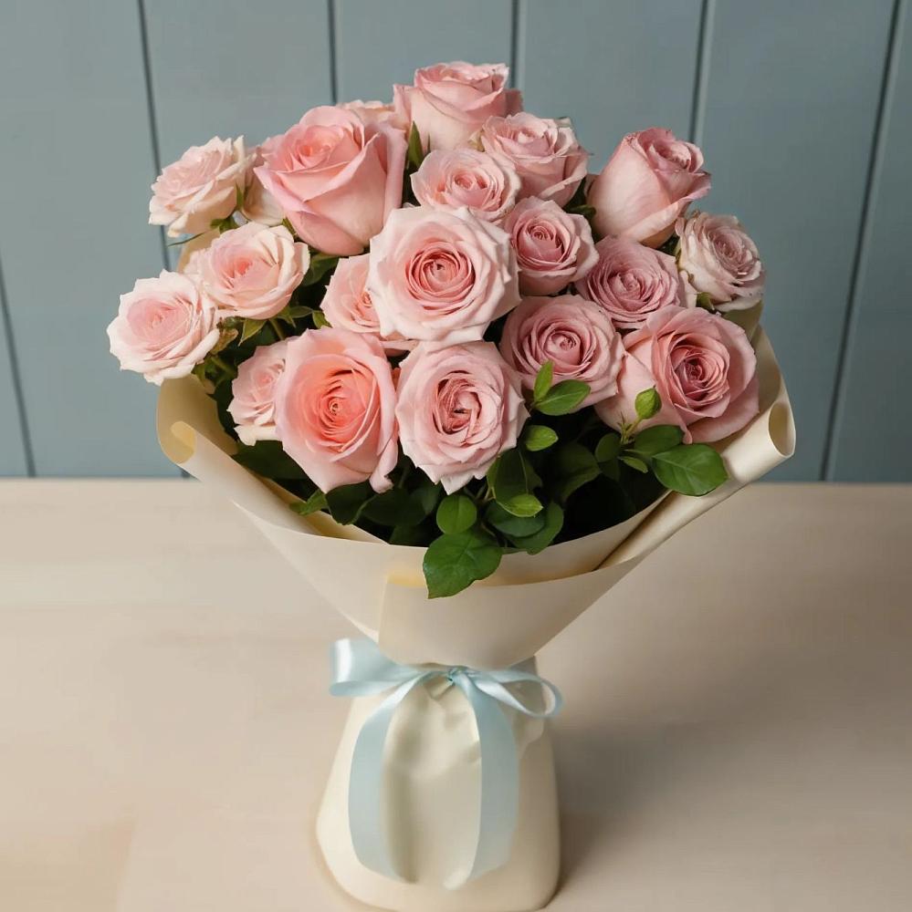 Букет Розовый шарм в Баклановской Ставропольского края