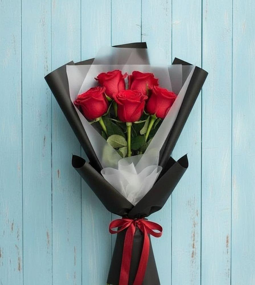 Букет цветов из: Розы в Баклановской Ставропольского края