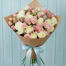 Букет цветов из:  Розы в Баклановской Ставропольского края